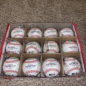 Brand New Rawlings (1 Dozen) Official Minor League Baseballs