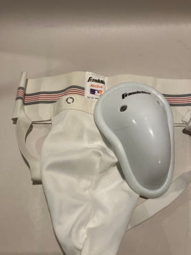 Franklin hard Cup  jockstrap supporter adult large