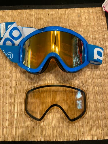 POCito IRIS goggles Blue with 2 lenses