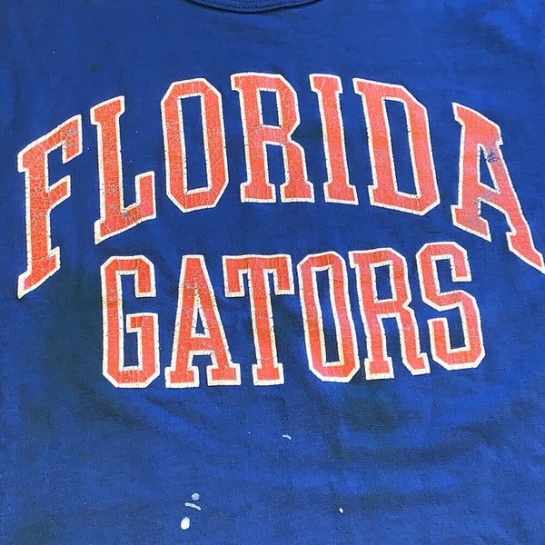 Vintage Florida Gators Game Worn Sleeveless Baseball Jersey - M