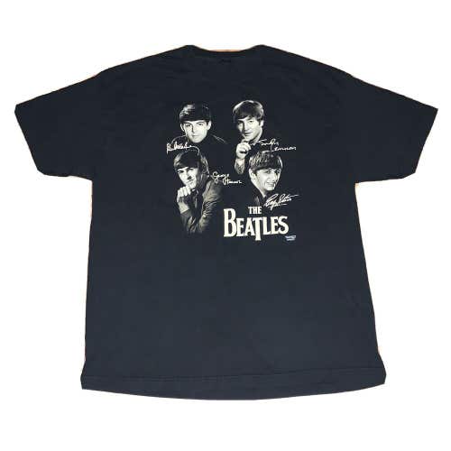 Vintage The Beatles Apple Corps Shirt Adult Size L/XL Let It Be Band Tee 2001
