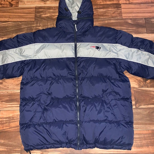 NFL New England Patriots Puffer Down Jacket Size XL High Quality Team  Apparel
