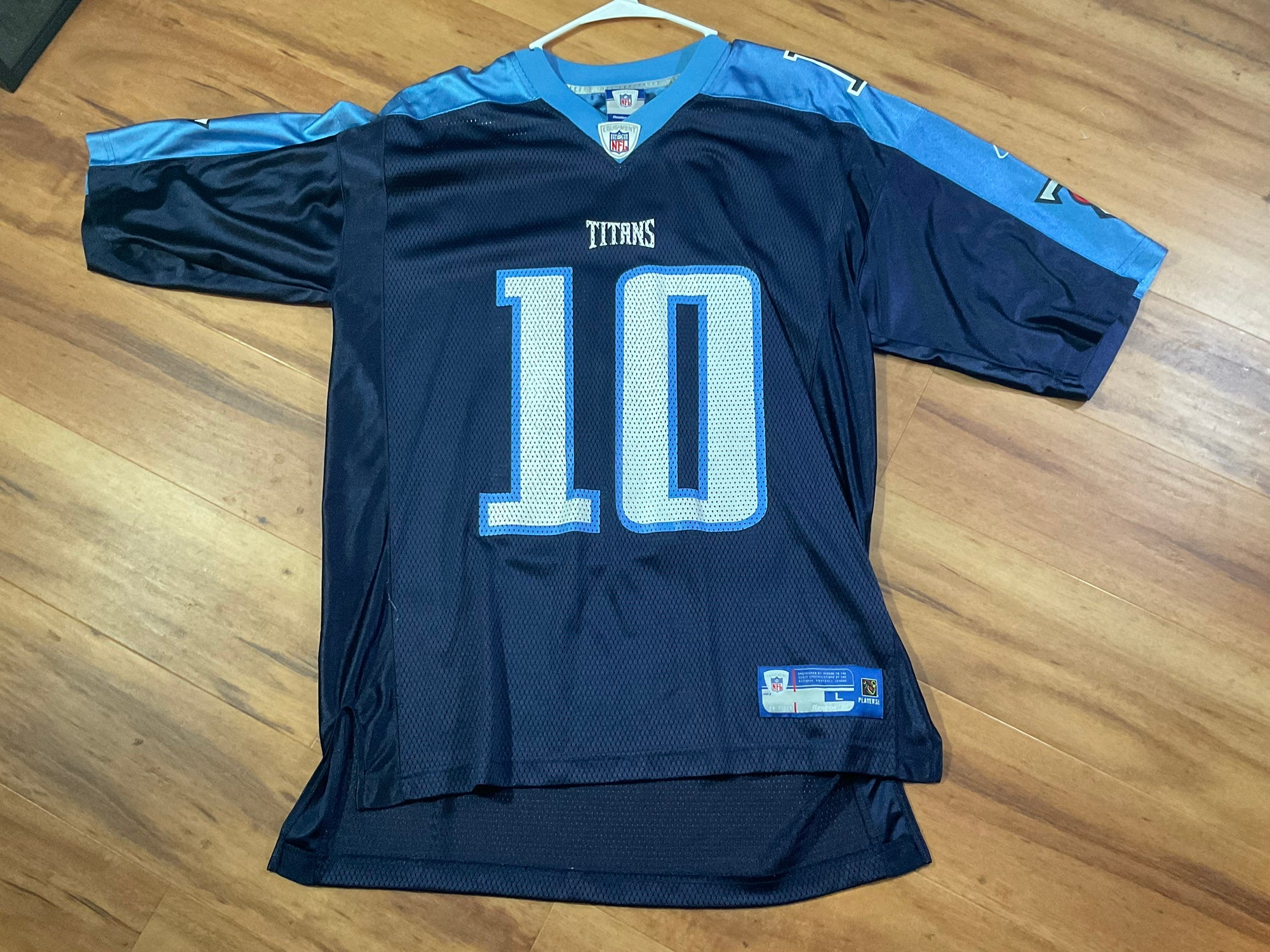 Tennessee Titans VINCE YOUNG # 10 Reebok NFL Equipment Jersey