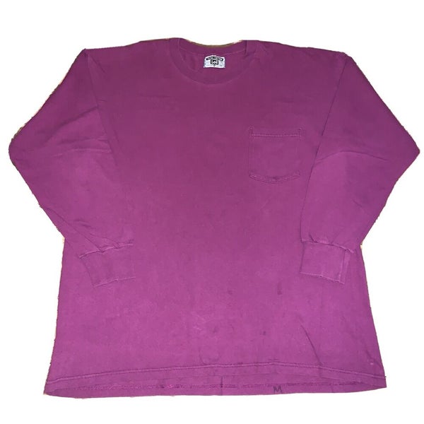 Basic Blank Purple T-Shirt, Short-Sleeves, Cotton