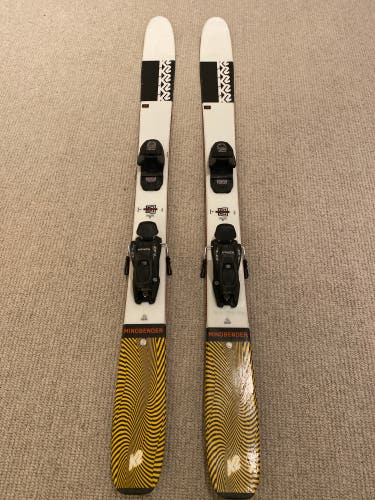 Used K2 Mindbender Jr. Skis w/ Marker 7.0 Bindings