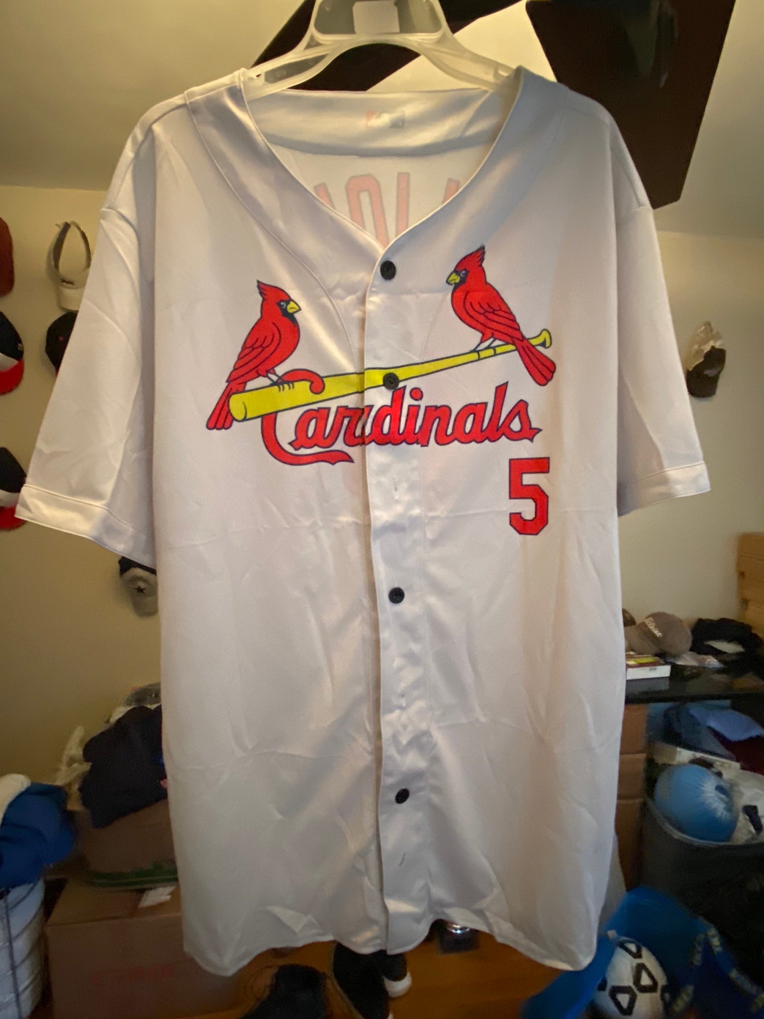 St. Louis Cardinals Blues Hockey Baseball SGA Jersey MLB NHL XL