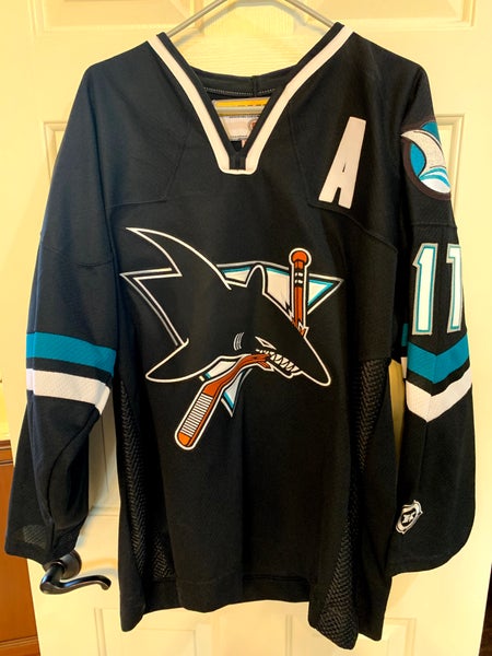 Starter NHL San Jose Sharks Vintage #33 Marty McSorley Jersey
