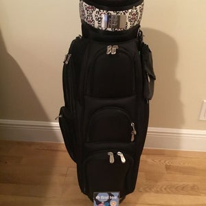 Keri Golf Ladies Cart Golf Bag with 14-way Dividers & Rain Cover