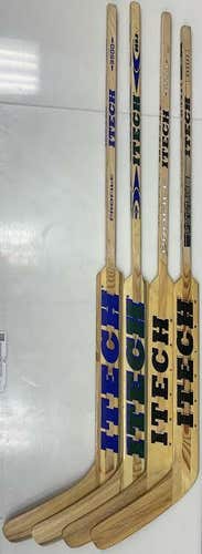 4 Pack of New Itech Wooden Hockey Goalie Stick 25"/24" inch Left Hand LH Wood sr