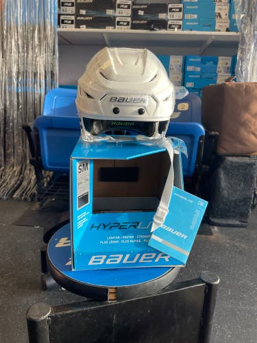 New Small Bauer Hyperlite Helmet