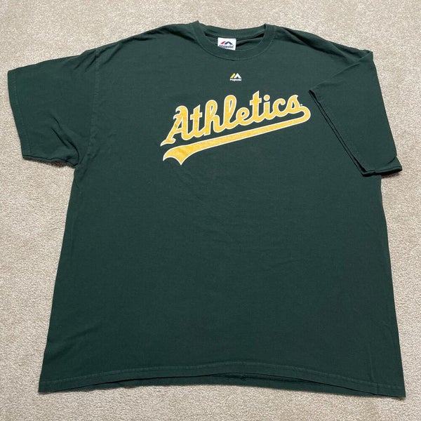 Rickey Henderson Oakland Athletics T Shirt Baseball Team Sport Black