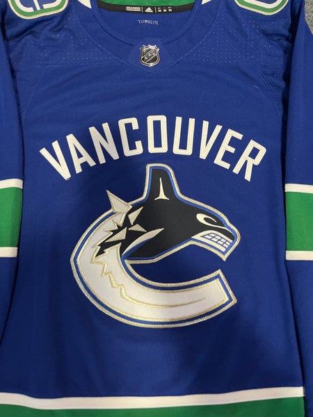 New Authentic Blank Adidas Vancouver Canucks Jersey 50, 52, 54