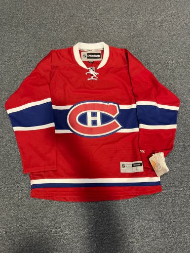 NWT Reebok Montreal Canadians Home Jersey Size S, M, Lg Or XL