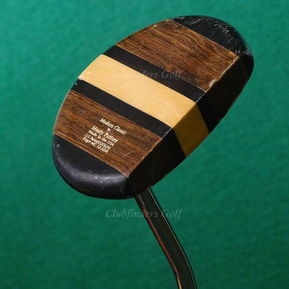 David Musty Putters Modern Classic Tigerwood/Maple Mallet 35" Putter