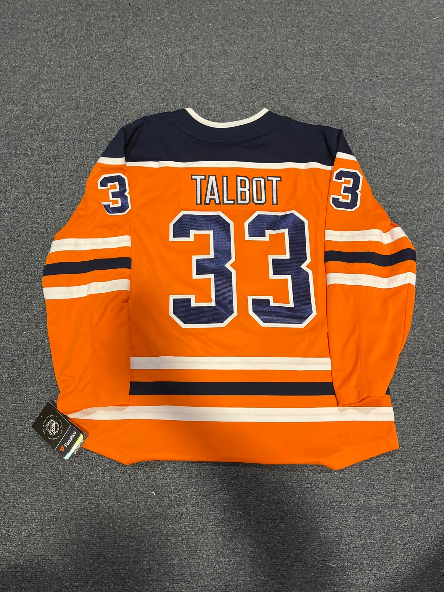 adidas Authentic NHL Edmonton Oilers Jersey Cam Talbot #33