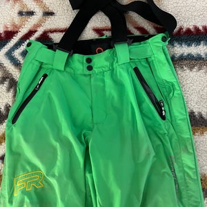 Green Unisex Adult Used Small Arctica Ski Pants
