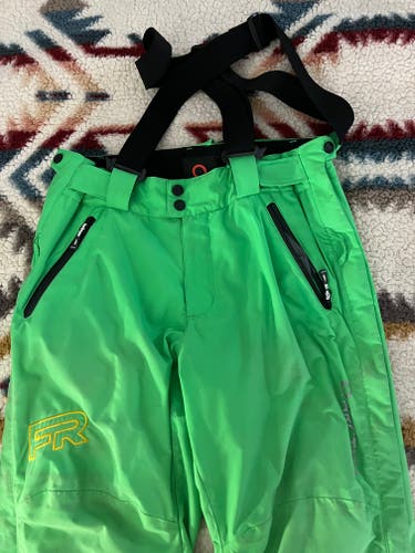 Green Unisex Adult Used Small Arctica Ski Pants