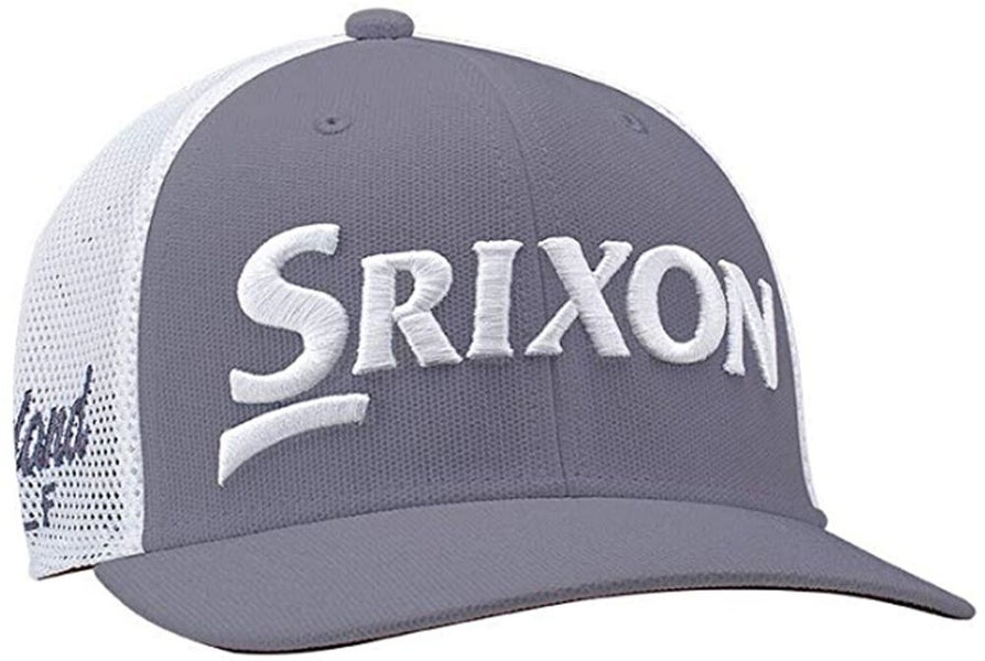 NEW Srixon Cleveland Golf Tour Original Trucker Grey/White Hat/Cap