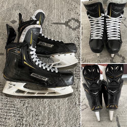 Bauer Supreme 2S Pro Skates - Prostock 9.5D