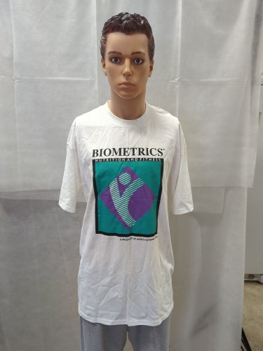 Vintage Biometrics Nutrition & Fitness Shirt Oneita XL