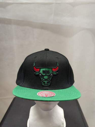 NWS Chicago Bulls Mitchell&Ness Snapback Black/Green NBA