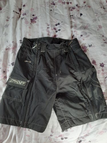 Black Used Spyder Shorts