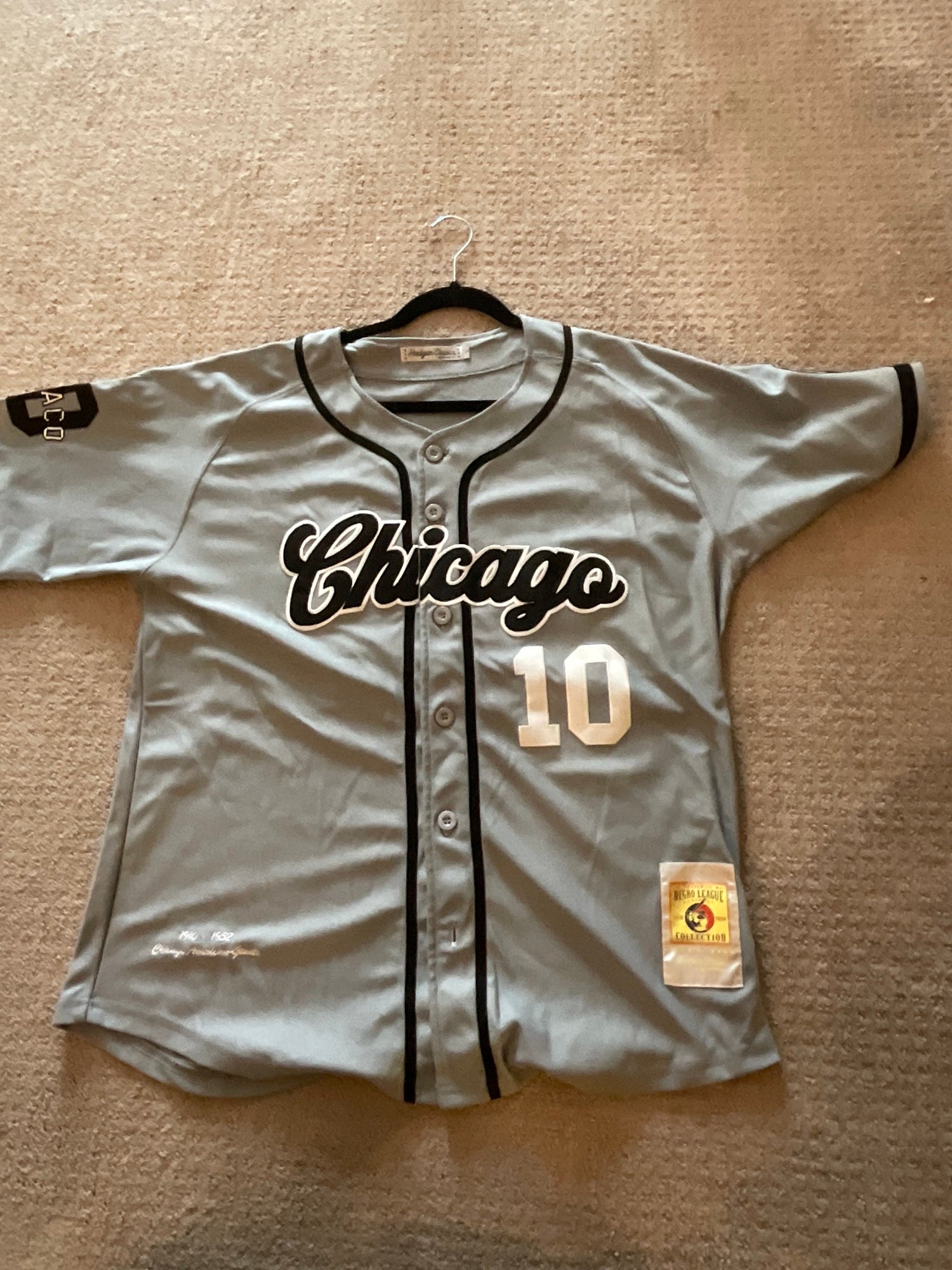 Negro Leagues Baseball jersey - Chicago American Giants - CG – It's A Black  Thang.com