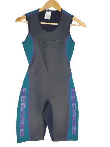 Seadoo Womens Sleeveless Spring Wetsuit Size 5-6 - Best fits: 5'2"-5'4", 100-110