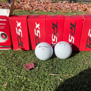 1 Dozen Brand New TaylorMade TP5X Golf Balls