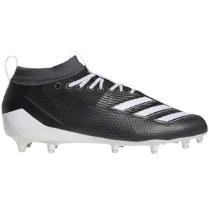 Adidas Adizero 8.0 Men Size 14 Football Cleats Core Black White Grey [F36586]