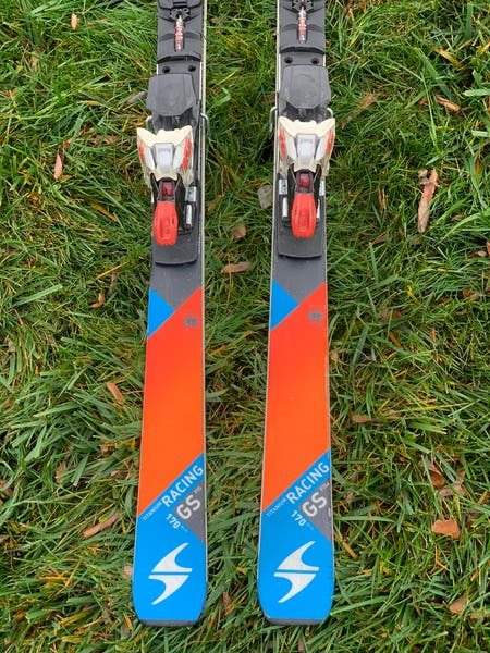 Blizzard GS FIS 170 Racing skis with Marker Xcell 12 Race Bindings