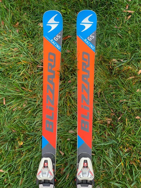 Blizzard GS FIS 170 Racing skis with Marker Xcell 12 Race Bindings