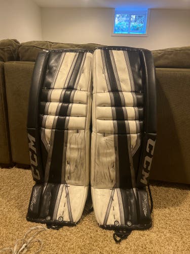 Used 34" Regular CCM Extreme Flex II  Pro Goalie Full Set Pro Stock