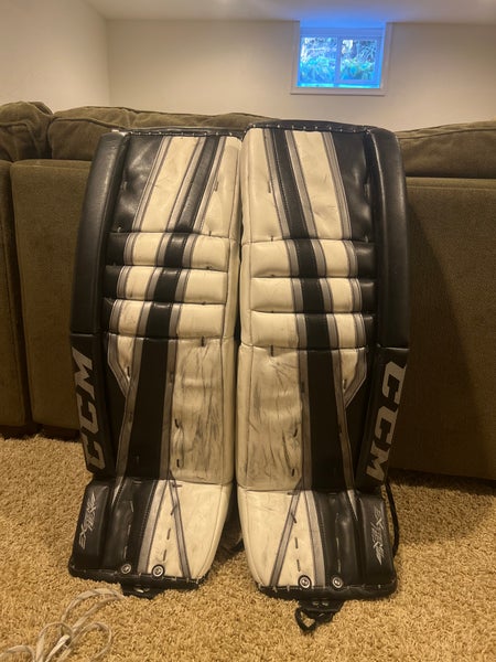 Used 34" Regular CCM Extreme Flex II Pro Goalie Full Set Pro Stock