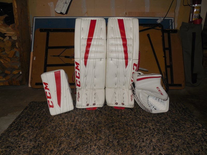 Used 34" CCM Regular Extreme Flex II Pro Goalie Full Set Pro Stock