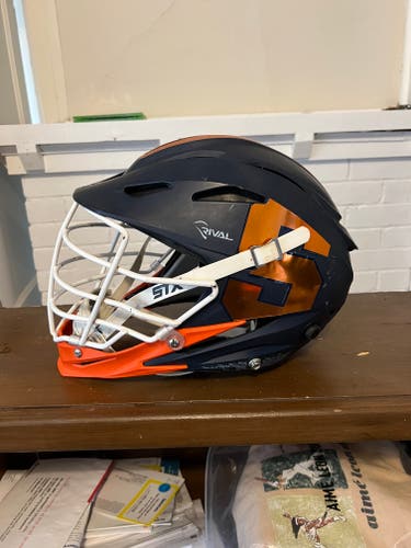 Syracuse Lacrosse Helmet Junior Year