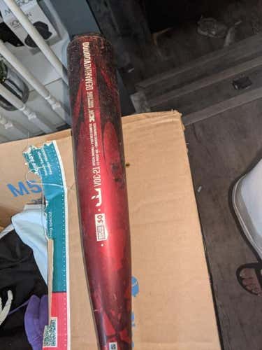 Used BBCOR Certified 2021 DeMarini Alloy Voodoo One Bat (-3) 29 oz 32"