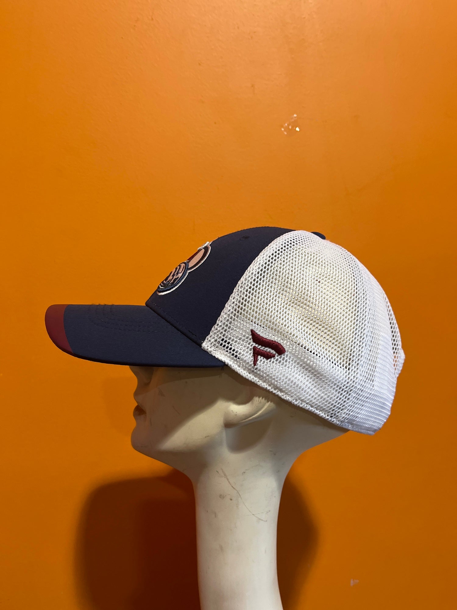 New Fanatics Navy and White Colorado Avalanche Big Logo Adjustable Hat