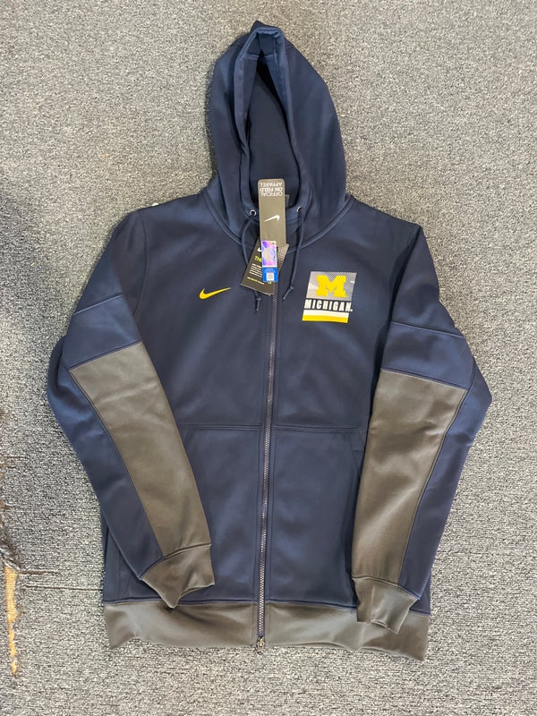 Nike Therma Lockup (NFL Pittsburgh Steelers) Men's Full-Zip Hoodie.