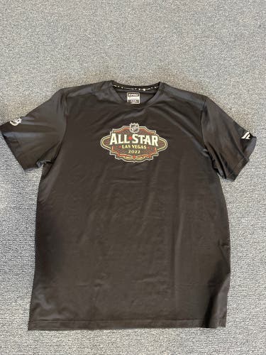 New Black Fanatics NHL 2022 All-Star Game Short Sleeve T-Shirt XL