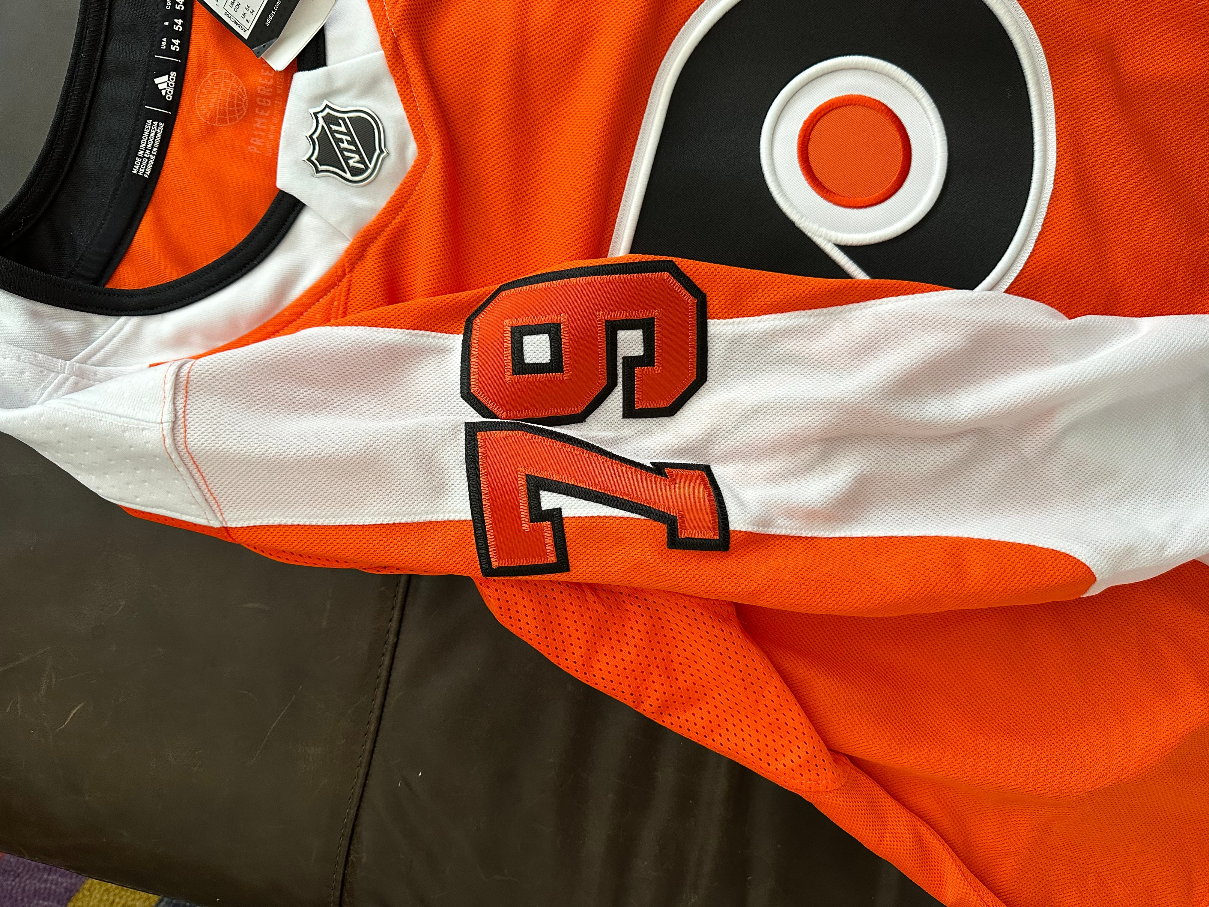 Men's Philadelphia Flyers adidas Orange 2019 NHL Stadium Series Authentic  Jersey