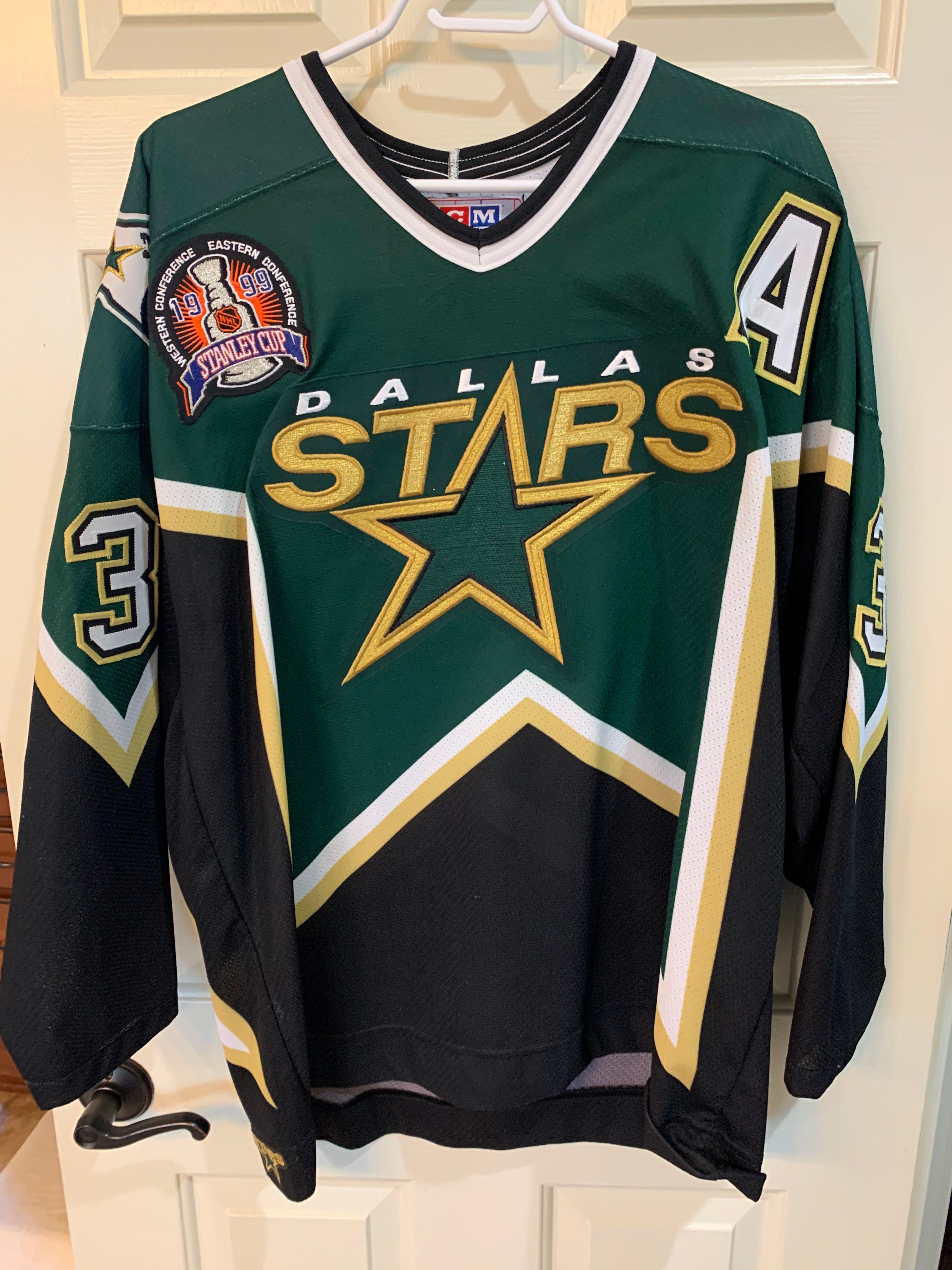 NHL Dallas Stars Vintage 1999 Stanley Cup #3 Craig Ludwig (A) Jersey