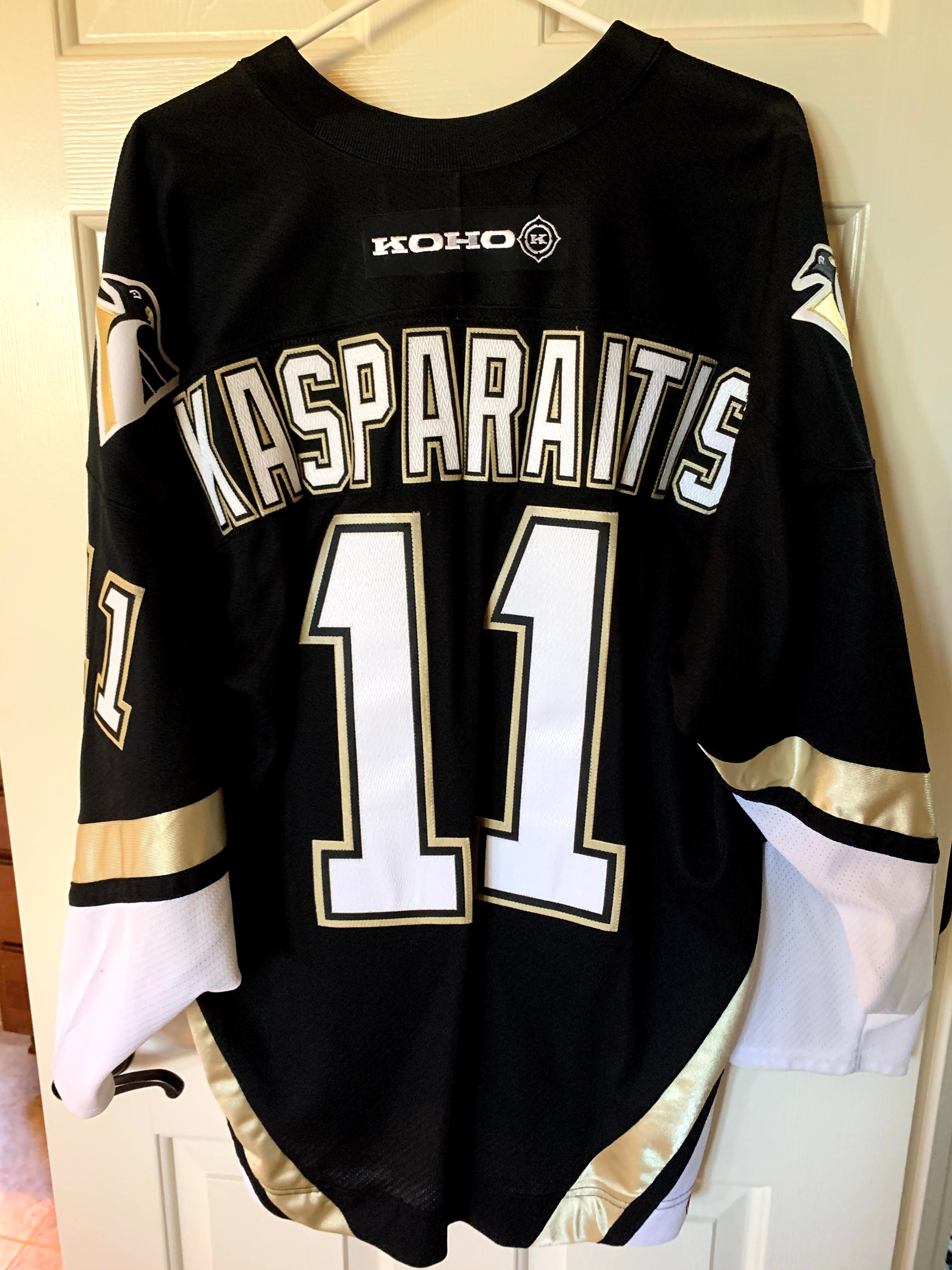 Darius Kasparaitis Jersey, Adidas Pittsburgh Penguins Darius