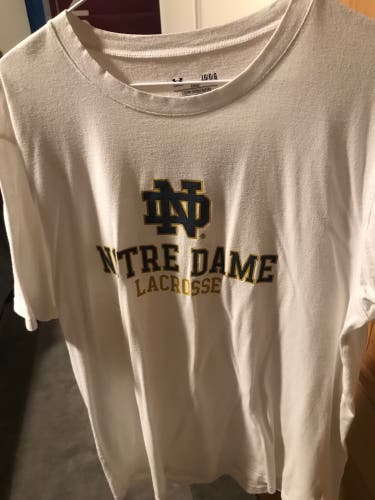 Notre Dame Lacrosse Under Armour Shirt