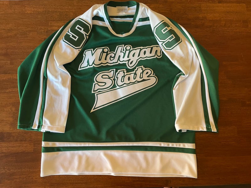 Michigan state university hockey jersey