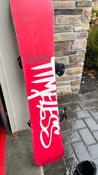 Used Unisex Ride Timeless Snowboard All Mountain With