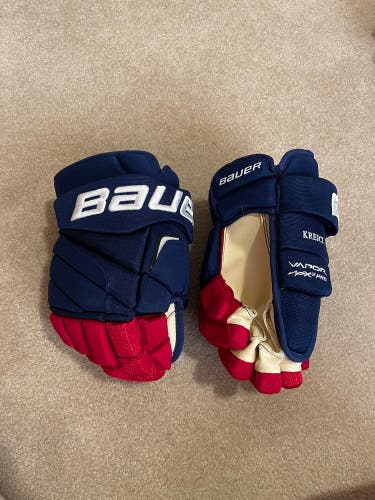 *RARE* NEW 13” Bauer APX2 Pro David Krejci Czech Republic Pro Stock Gloves