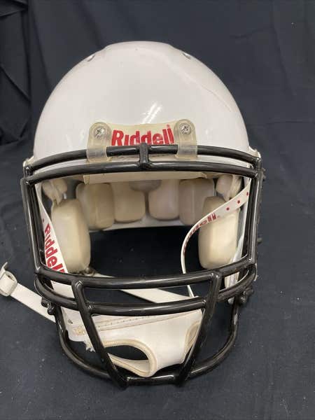 RIDDELL REVOLUTION WHITE COLOR FOOTBALL HELMET ADULT MED. The initial year 2010 | SidelineSwap | Buy and Sell on SidelineSwap RIDDELL REVOLUTION WHITE COLOR FOOTBALL HELMET ADULT MED. The initial year 2010 | SidelineSwap | Buy and Sell on SidelineSwap
