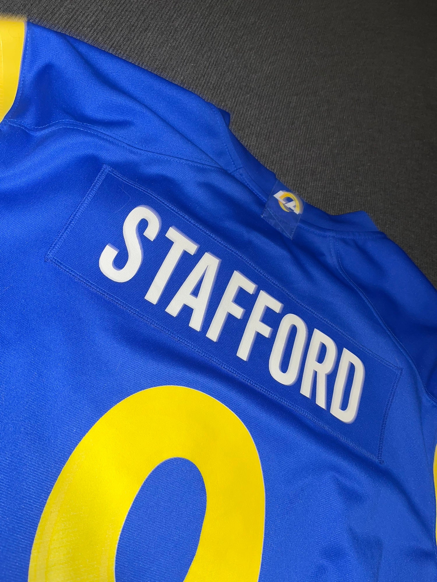 matthew stafford authentic rams jersey