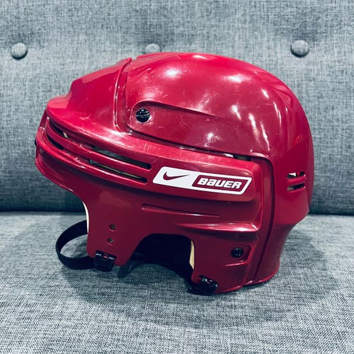 Bauer Nike 4500 Senior Large Hockey Helmet Maroon